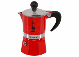 Bialetti RAINBOW cervena 1 šálek