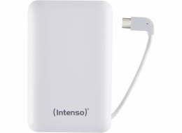 Intenso powerbanka XC10000 bílá +USB-A na typ-C kabel 10000 mAh