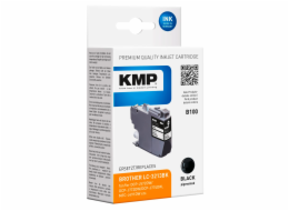 KMP B100 cartridge cerna kompatibel s Brother LC-3213BK