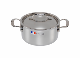 De Buyer Affinity Saucepot Stainless Steel with lid 20 cm