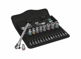 Wera "8100 SA 10 Zyklop Metal-Knarrensatz, zöllig, 1/4"", Werkzeug-Set"