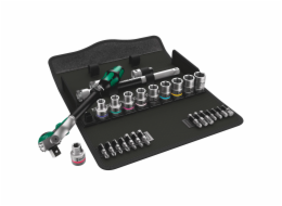 Wera 8100 SC 9 Zyklop sada rychlostních ráčen, palce, 28 dílů, sada nářadí