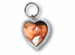 1x24 ZEP Photo Keychain    4x3,8 plast Heart 7360PD