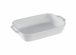 Staub Rectangular Dish Ceramic, white, 34x24cm