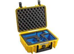 B&W GoPro Case Type 1000 Y yellow with GoPro 9/10 Inlay
