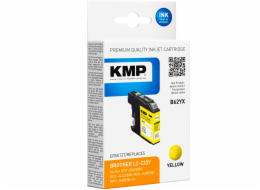 KMP B62YX cartridge zluta kompatibil. s Brother LC-223 Y