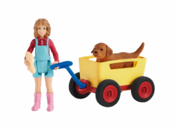 Schleich 42543 Výlet s ručním vozíkem