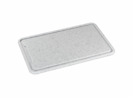 Zassenhaus Carving Board Plastic Light Grey 42x27x1,5cm