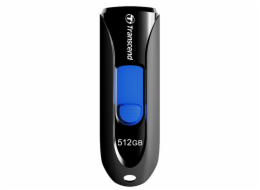 Transcend 512GB JetFlash 790K, USB 3.0 (3.1 Gen 1) flash disk, černo/modrý TS512GJF790K