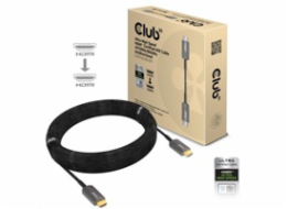 Club3D Kabel HDMI, Ultra Rychlý HDMI™ Certifikovaný AOC Cable, 4K120Hz/ 8K60Hz (M/M), 15m