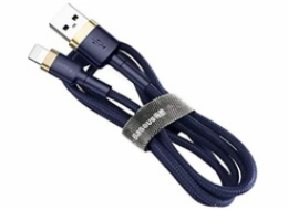 Baseus Cafule nabíjecí / datový kabel USB na Lightning 2,4A 1m, zlatá-modrá