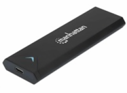 MANHATTAN Paměťový disk Aluminum M.2 NVME SSD Enclosure, Black, Retail Box