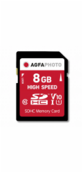 AgfaPhoto SDHC karta 8GB High Speed Class 10 UHS I