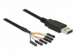 Delock Cable USB male > TTL 6 pin pin header female separate 1.8 m (3.3 V)