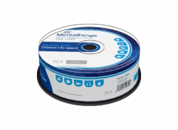 MediaRange BD-R 50GB 6x, spindle, 25ks (MR508)
