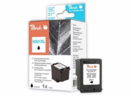 PEACH kompatibilní cartridge HP CH563E No.301XL, Black, 14 ml