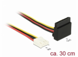 Kabel Power Floppy 4Pin (Buchse) > SATA 15Pin (Buchse)