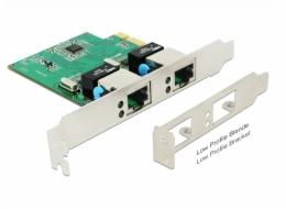 Delock PCI Express Karta > 2 x Gigabit LAN