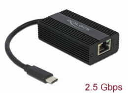 DeLOCK USB 3.2 Gen 1 Adapter, USB-C Stecker > RJ-45 Buchse