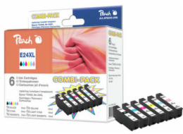 Peach Výhodné balení inkoustů PI200-256 (kompatibilní s Epson 24XL (T243))