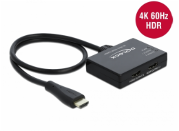 DeLOCK HDMI Splitter 1 x HDMI in > 2 x HDMI out 4K 60 Hz