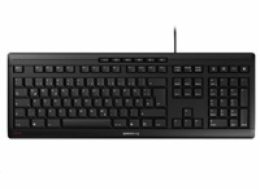 CHERRY STREAM KEYBOARD US/ENGLISH W/EURO SYMBOL BLACK