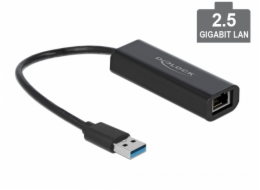 DeLOCK USB 3.2 Gen 1 adaptér, USB-A samec > RJ-45 samice
