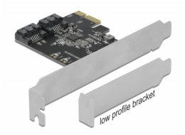 DeLOCK 2 Port SATA PCI Express Karte, Adapter