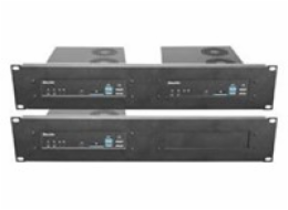 Rackový panel Shuttle 2U pro dva tenké počítače Shuttle XPC
