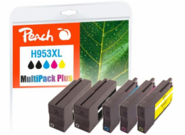 PEACH kompatibilní cartridge HP No. 953XL, Multi-Pack-Plus, 2x bk, 1x c,m,y; 2x43/3x20ml