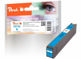 PEACH&nbsp;kompatibilní&nbsp;cartridge&nbsp;HP&nbsp;No.&nbsp;913A,&nbsp;azurová,&nbsp;F6T77AE,&nbsp;35ml