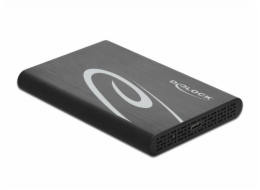 DeLOCK Externí kryt pro 2,5” SATA HDD / SSD se SuperSpeed USB 10 Gbps (USB 3.1 Gen 2), kryt disku