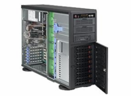 SUPERMICRO CSE-743AC-668B SUPERMICRO Tower/4U 8x 3,5" HS SAS/SATA, 2x 5,25", 1x 5,25" pro 3,5", 668W (80PLUS Platinum)