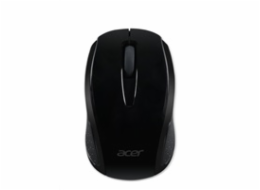 ACER  Wireless Mouse G69 Black - RF2.4G, 1600 dpi, 95x58x35 mm, 10m dosah, 2x AAA, Win/Chrome/Mac, (Retail Pack)