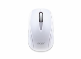 ACER  Wireless Mouse G69 White - RF2.4G, 1600 dpi, 95x58x35 mm, 10m dosah, 2x AAA, Win/Chrome/Mac,Retail Pack