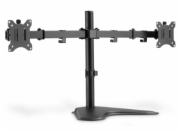 Digitus Univerální stojan pro dva monitory 15-32 ", 2x 8 kg (max.), Černá
