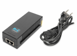 Digitus 10 Gigabit Ethernet PoE+ Injektor, 802.3at, 30 W, PoE-Injektor