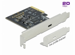 PCIe x4 > 1x extern SuperSpeed USB 3.2 Gen 2x2, USB-Controller