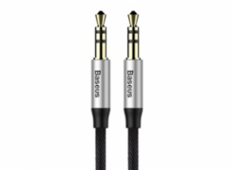 Baseus Yiven Audio kabel 3,5 samec Audio M30 1,5 m - stříbrno-šedý