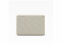 TOSHIBA Externí HDD CANVIO ADVANCE (NEW) 4TB, USB 3.2 Gen 1, bílá / white