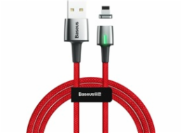 Baseus CALXC-B09 Baseus Zinc Magnetic Cable USB for Lightning 1.5A 2M Red