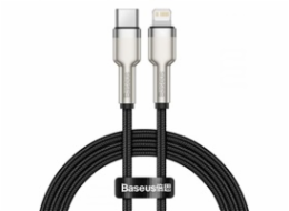 Baseus datový kabel Cafule USB-C/Lightning 1m PD 20W černý