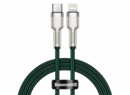 Kabel USB Baseus USB-C - Lightning 1 m Zielony (baseus_20210316152823)