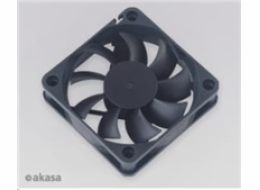 AKASA ventilátor AK-6015MS, 60 x 15mm, zapouzdřené ložisko, black