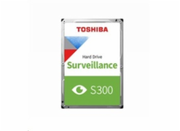 TOSHIBA HDD S300 Surveillance (CMR) 1TB, SATA III, 5400 rpm, 128MB cache, 3,5", BULK