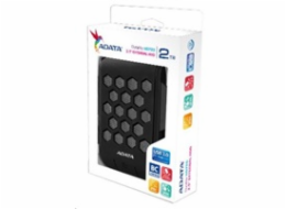 ADATA Externí HDD 1TB 2,5" USB 3.2, DashDrive Durable HD720, G-sensor, modrý, (gumový, vodě/nárazu odolný)