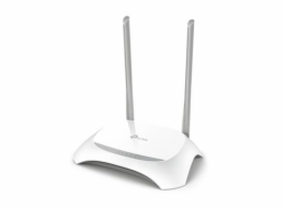 TP-LINK "300Mbps Wireless N Router,802.11b/g/n, 2T2R,  300Mbps at 2.4GHz,  5 10/100M Ports,  2 fixed antennas, IPv6, 