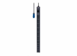 APC Easy Basic Rack PDU EPDU1116B - Rozvodná jednotka PDU (k montáži na regál) - AC 200/208/230 V - 3680 VA - vstup: IEC 60309 2P+E - výstupní konektory: 24 (20 x IEC 60320 C13, 4 x IEC 60320 C19) - 0