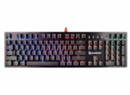 A4tech Bloody B820R mechanická RGB herní klávesnice, USB, CZ, RED SWITCH