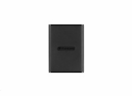 TRANSCEND externí SSD ESD270C 1TB, Portable, USB 3.1 Gen.2, Type C & A, two cables 520/460 MB/s, black/černá